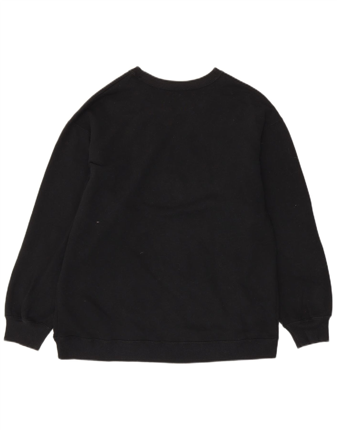 Hollister Mens Sweatshirt Jumper Small Black Cotton