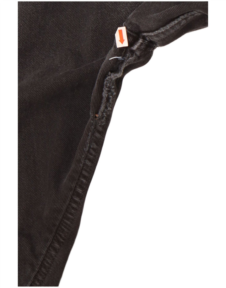 Levi's Mens 501 Distressed Straight Jeans W36 L26 Black