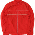 Zara Mens Tracksuit Top Jacket Small Red Polyester