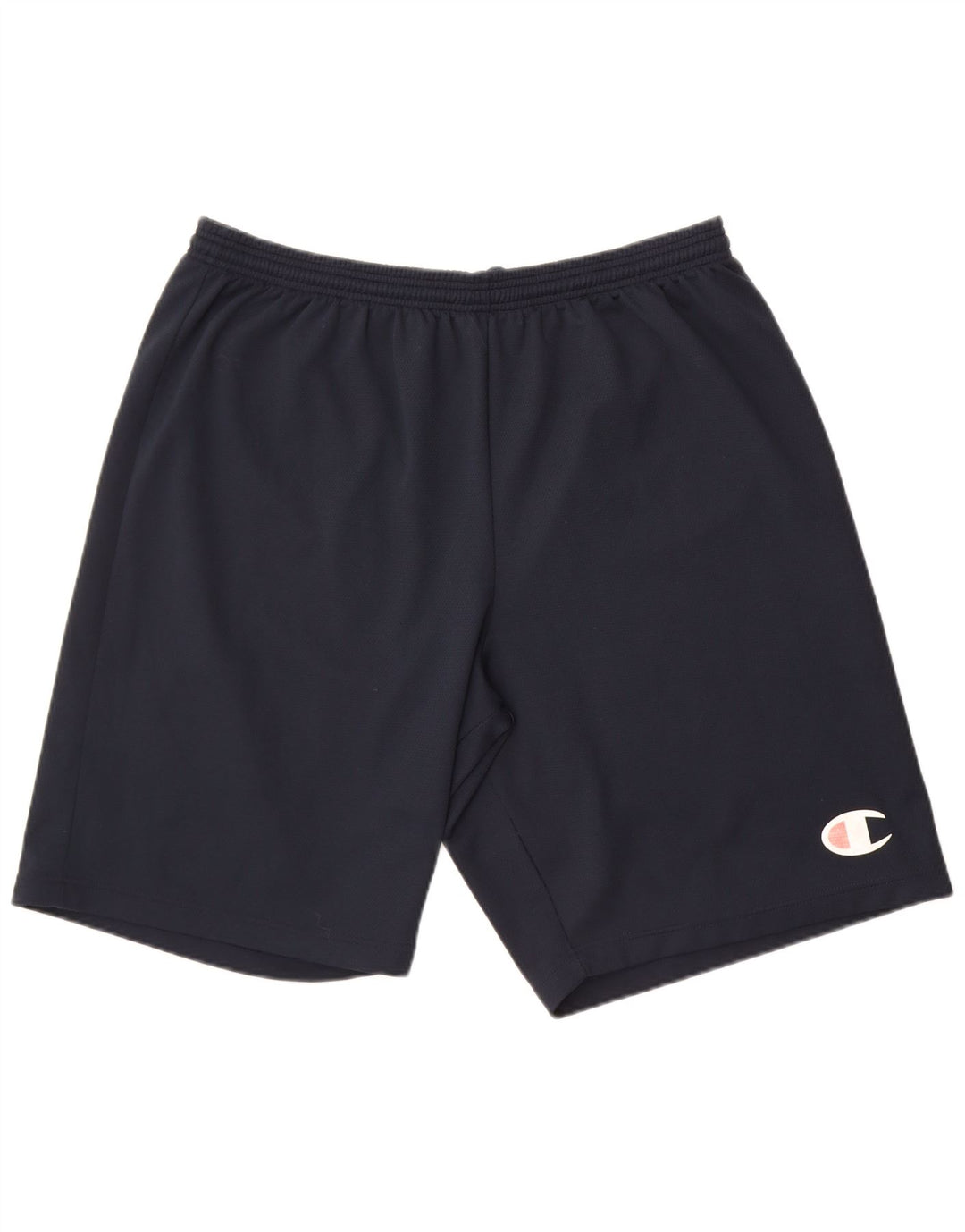 Champion Mens Sport Shorts 2XL Navy Blue Polyester