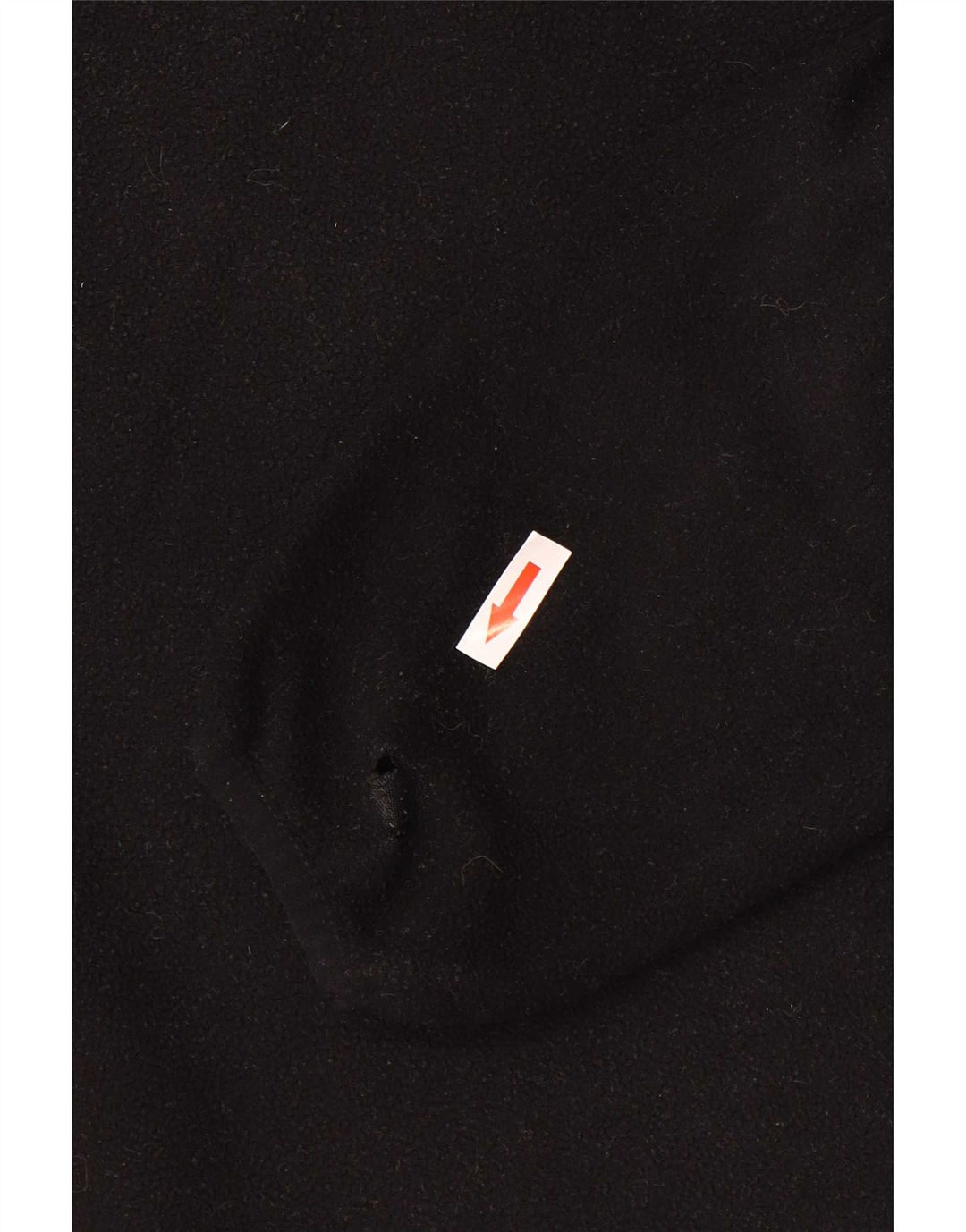 Canterbury Mens Zip Neck Fleece Jumper Medium Black Polyester