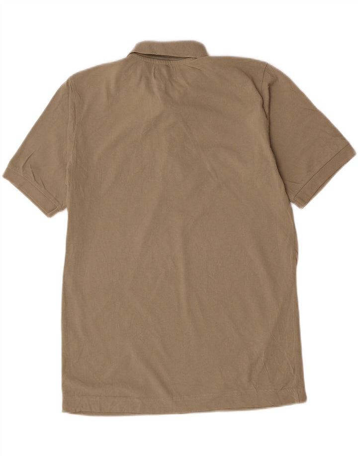 Kappa Mens Polo Shirt Small Beige Cotton
