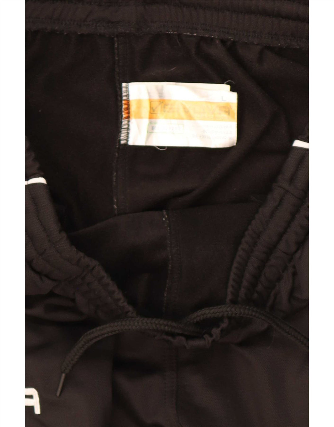 Givova Mens Graphic Tracksuit Trousers Large Black Polyester