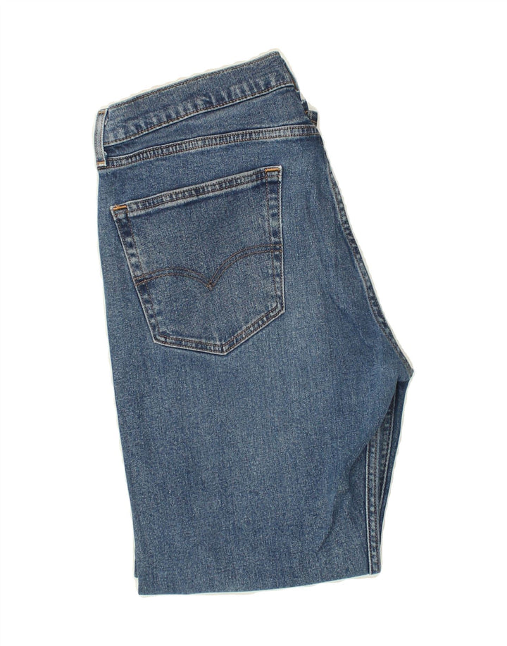 LEVI'S Mens 505 Straight Jeans W36 L30 Blue Cotton Vintage Levi's and Second-Hand Levi's from Messina Hembry 