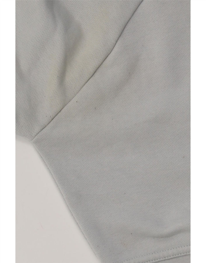 NIKE Womens Dri Fit Oversized Graphic Sweatshirt Jumper UK 10 Small Grey Vintage Nike and Second-Hand Nike from Messina Hembry 