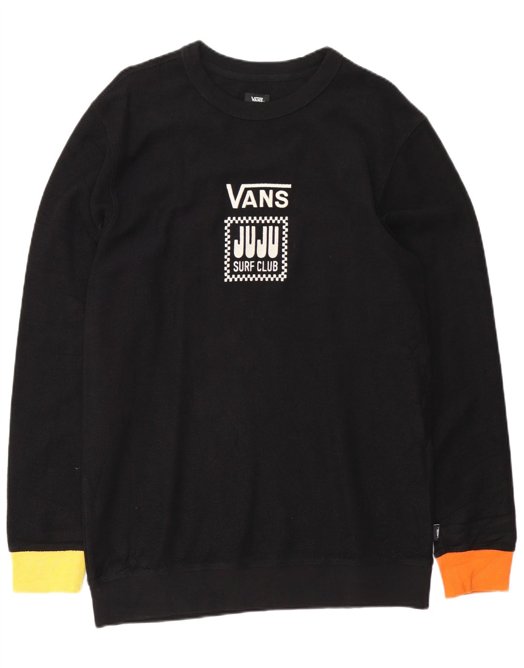 Vans Mens Graphic Sweatshirt Jumper Medium Black Cotton