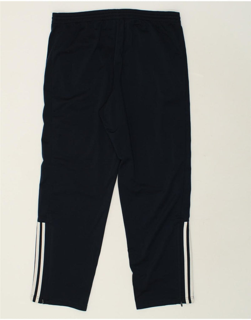 ADIDAS Mens Tracksuit Trousers UK 40/42 Medium Navy Blue Polyester | Vintage Adidas | Thrift | Second-Hand Adidas | Used Clothing | Messina Hembry 