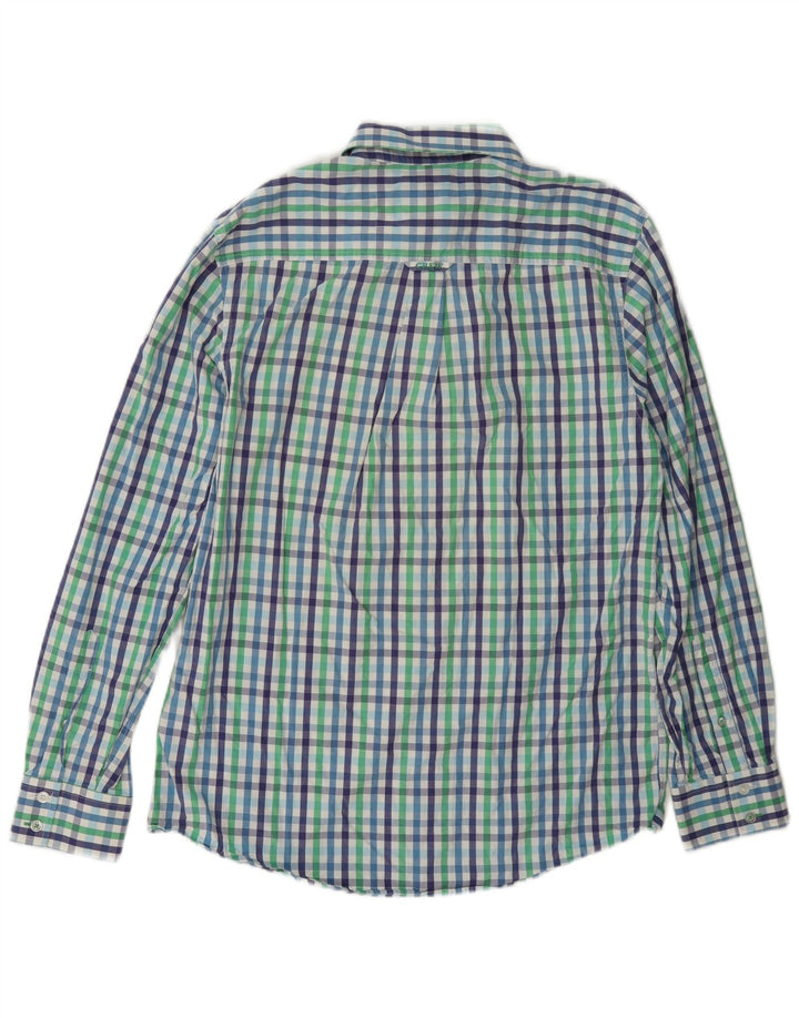 Crew Clothing Mens Classic Fit Shirt Medium Multicoloured Gingham Cotton