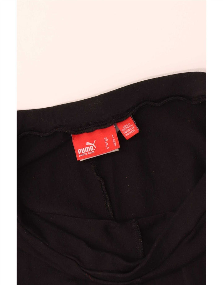 Puma Womens Tracksuit Trousers UK 10 Small Black