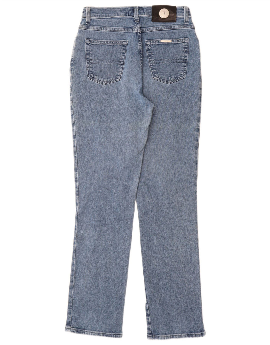 Trussardi Womens Straight Jeans W27 L31  Blue Cotton