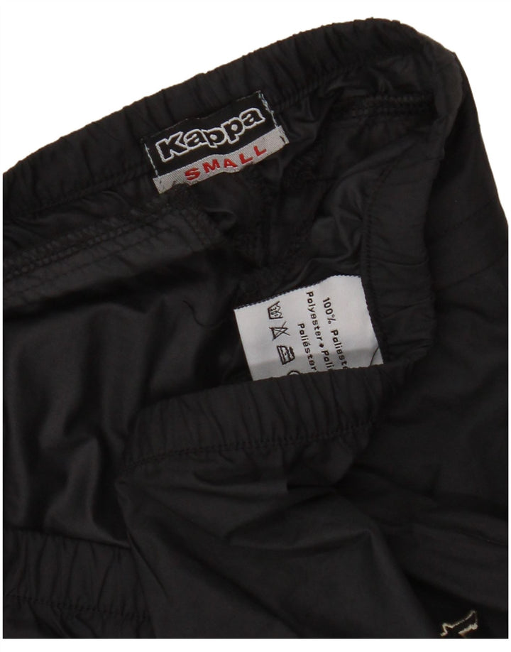 Kappa Womens Capri Tracksuit Trousers UK 10 Small Black Polyester
