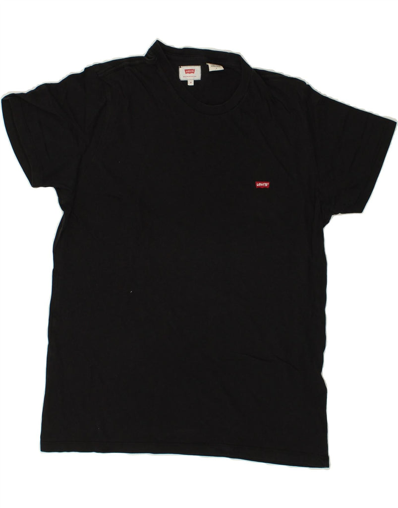 LEVI'S Mens T-Shirt Top Medium Black Cotton | Vintage Levi's | Thrift | Second-Hand Levi's | Used Clothing | Messina Hembry 