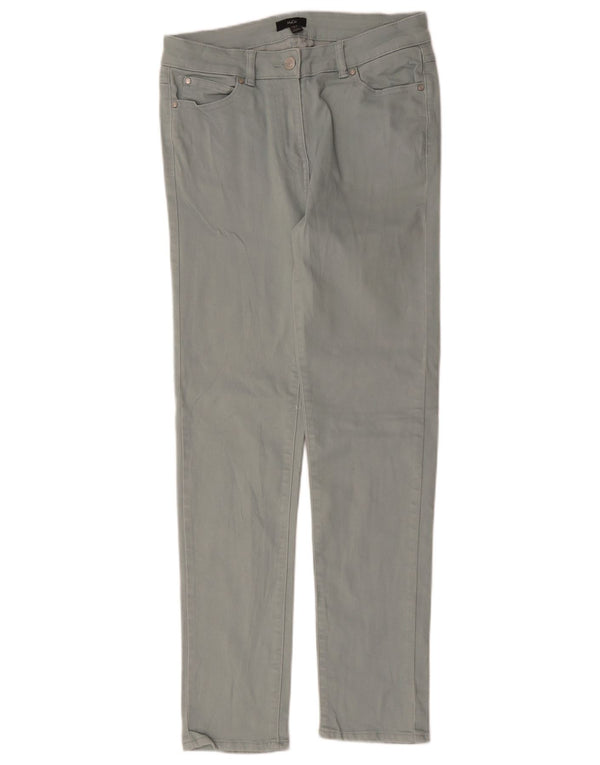 M&Co Womens Slim Jeans UK 10 Small W30 L29 Blue Cotton