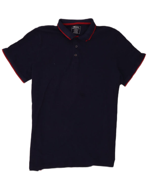 Mountain Warehouse Mens Polo Shirt 2XL Navy Blue Cotton