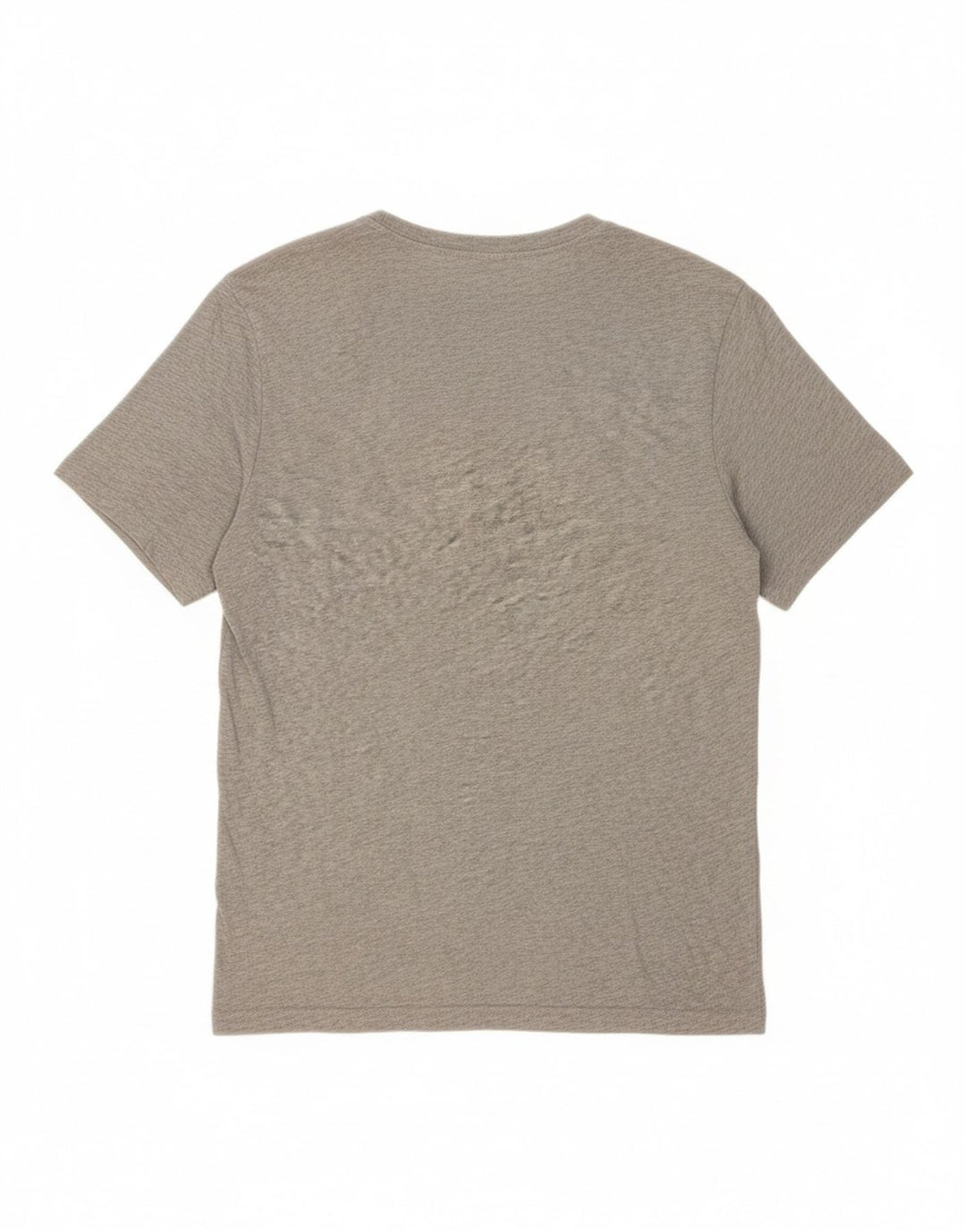 NIKE Mens Graphic T-Shirt Top Medium Grey Cotton