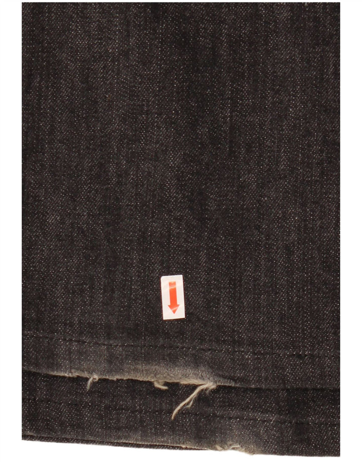 Diesel Womens Kycut Straight Jeans W28 L34 Black Cotton