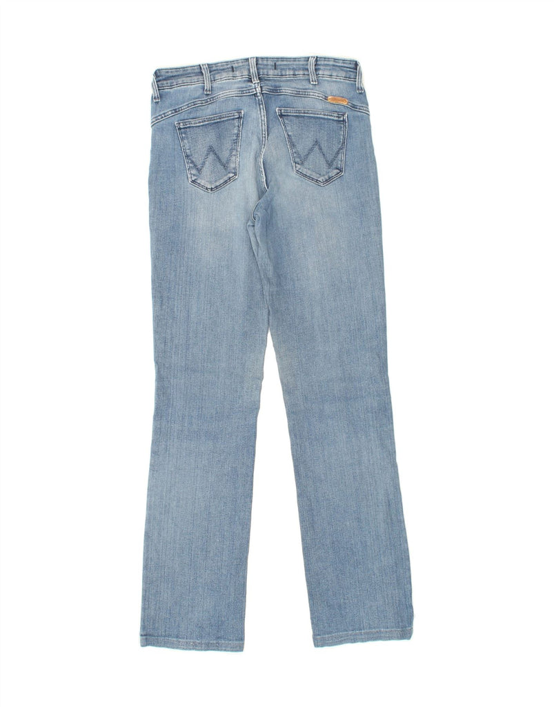 WRANGLER Womens Sara Narrow Straight Jeans  W28 L30 Blue Cotton Vintage Wrangler and Second-Hand Wrangler from Messina Hembry 