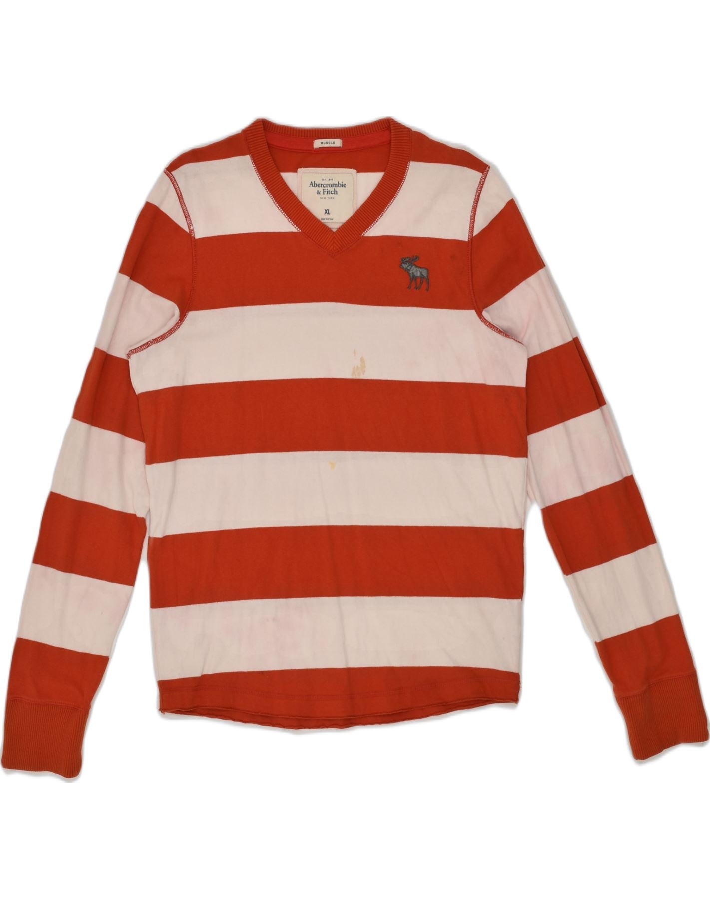 Abercrombie V Neck Sweater Mens ABERCROMBIE FITCH Mens Muscle V