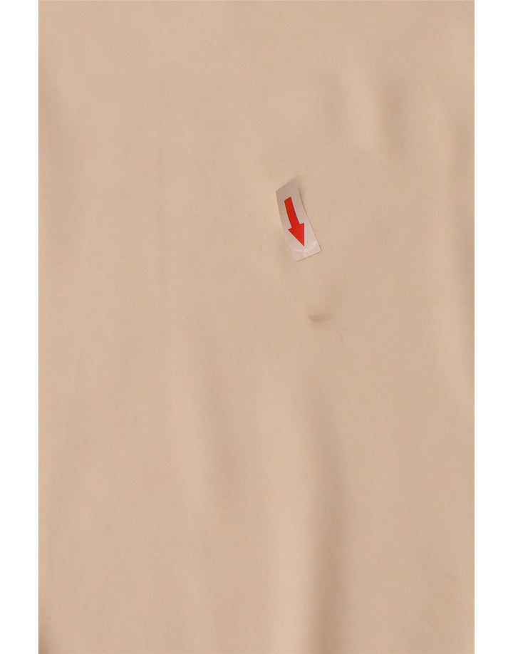 Zara Womens Maxi Skirt Small W26 Beige Polyester