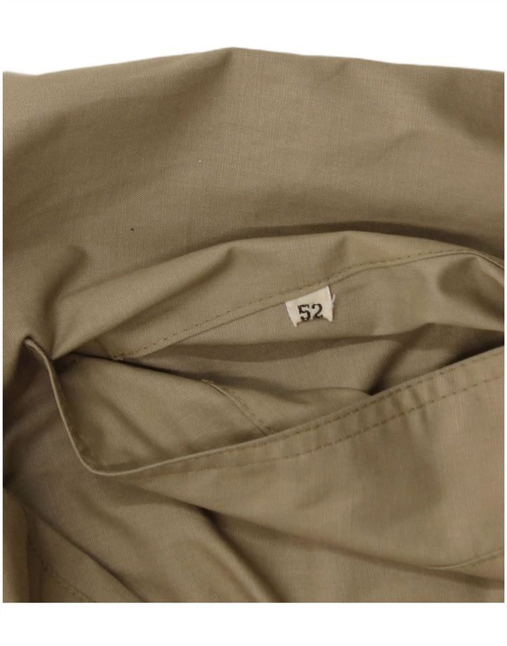 Ballarini Mens Trench Coat IT 52 XL Beige