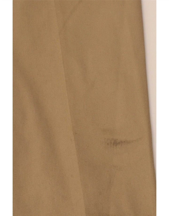 Dickies Mens Straight Chino Trousers W32 L32 Beige Polyester