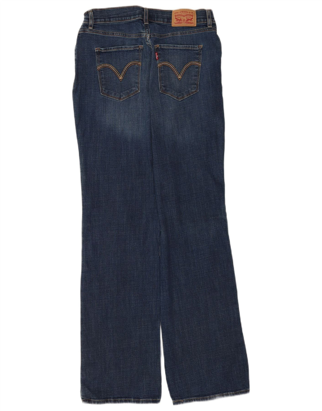 Levi's Womens Classic Bootcut Jeans W28 L32 Blue Cotton
