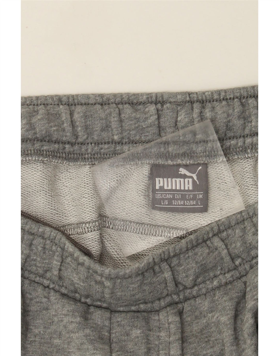 Puma Mens Tracksuit Trousers Joggers Large  Grey Flecked