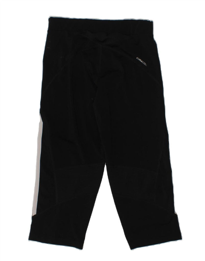 ADIDAS Girls Climacool Tracksuit Trousers 11-12 Years Black Polyester | Vintage Adidas | Thrift | Second-Hand Adidas | Used Clothing | Messina Hembry 