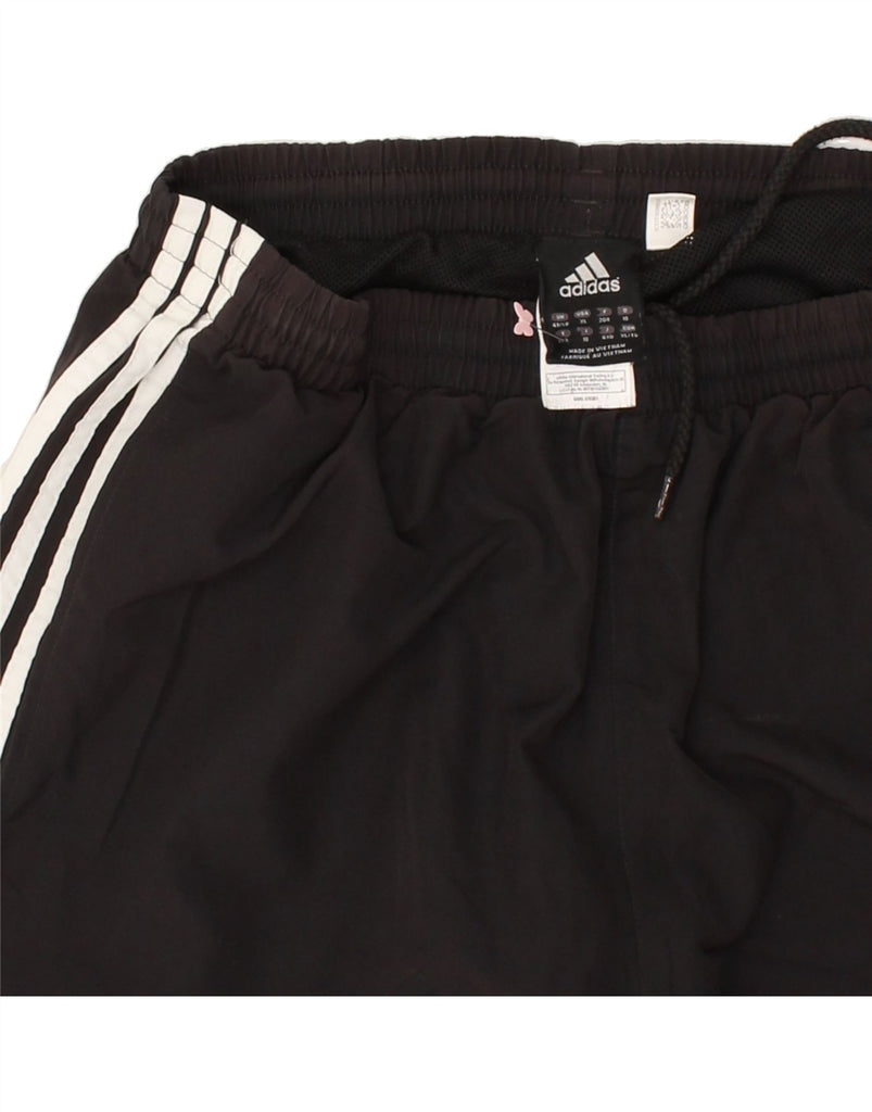 ADIDAS Womens Tracksuit Trousers Joggers UK 48/50 XL Black Colourblock | Vintage Adidas | Thrift | Second-Hand Adidas | Used Clothing | Messina Hembry 