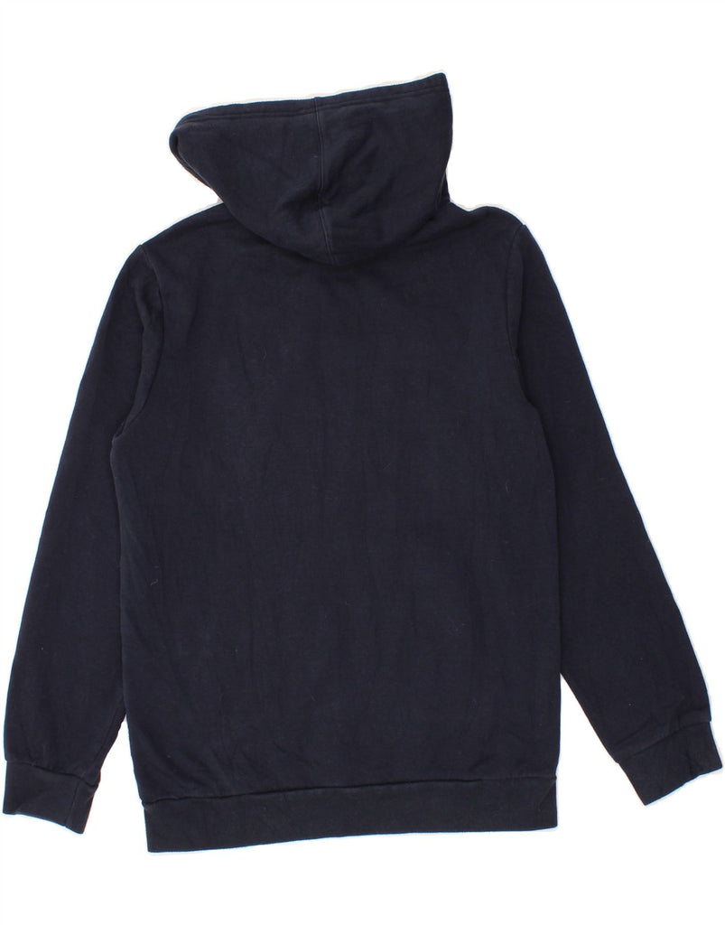 CHAMPION Boys Graphic Hoodie Jumper 13-14 Years XL Navy Blue Vintage Champion and Second-Hand Champion from Messina Hembry 