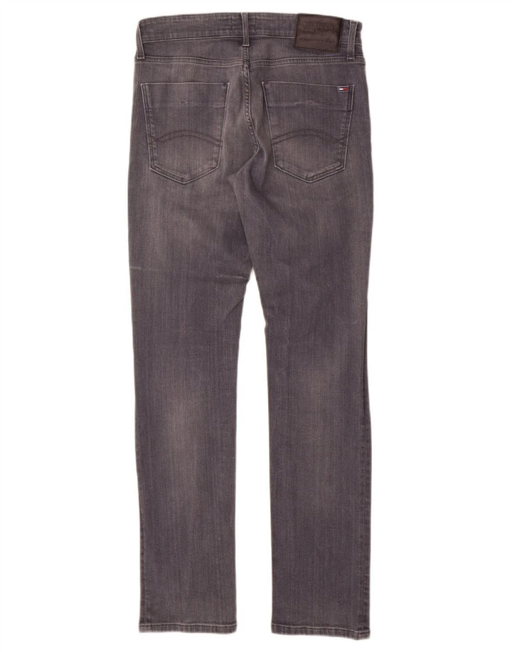 TOMMY HILFIGER Mens Slim Jeans W32 L32 Grey Cotton