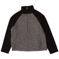 Champion Womens Bomber Jacket UK 18 XL Black Herringbone