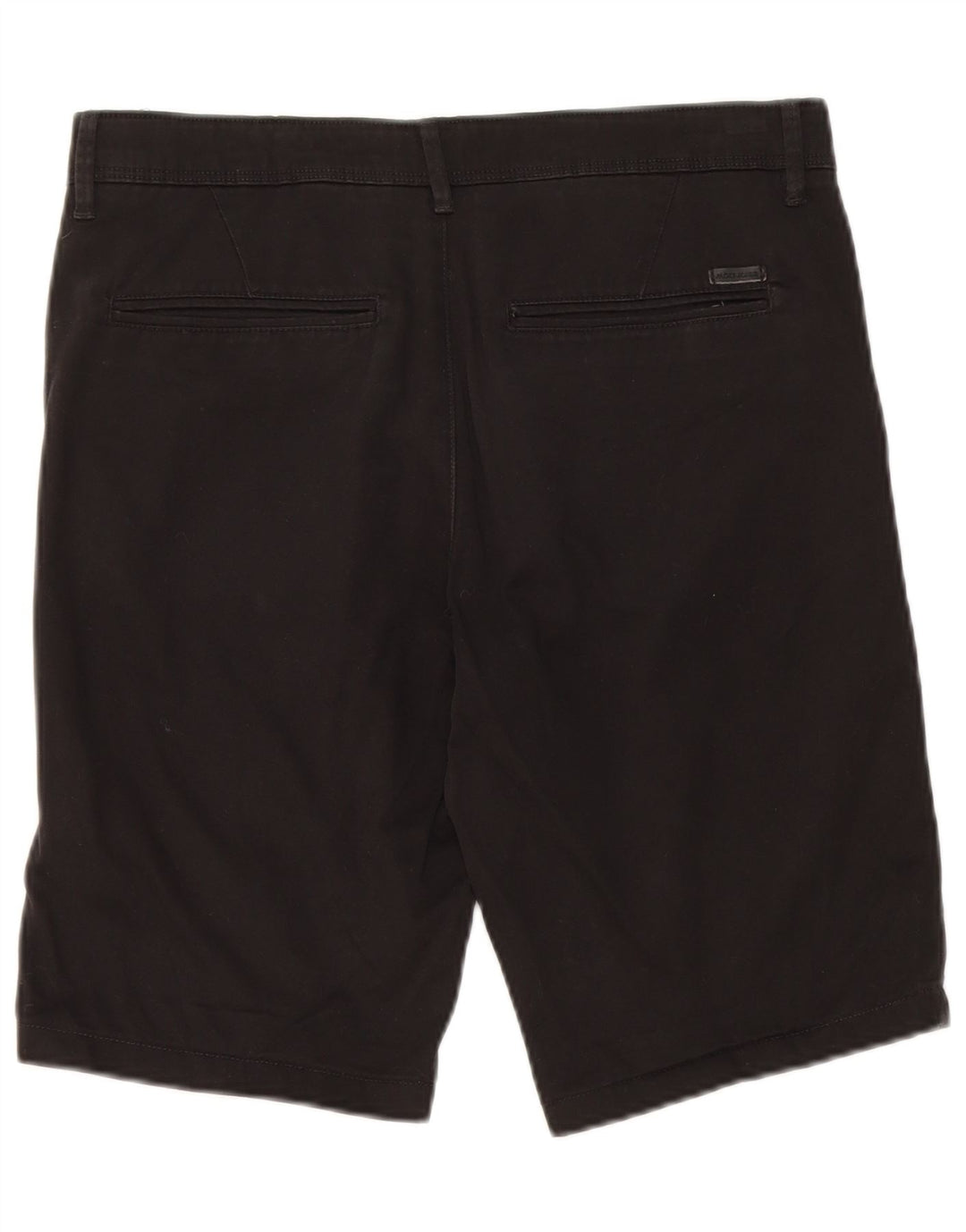 Jack & Jones Mens Chino Shorts Small W29 Black Cotton