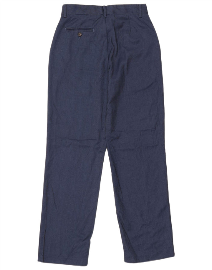 Chaps Boys Straight Chino Trousers 15-16 Years W26 L28 Navy Blue Polyester