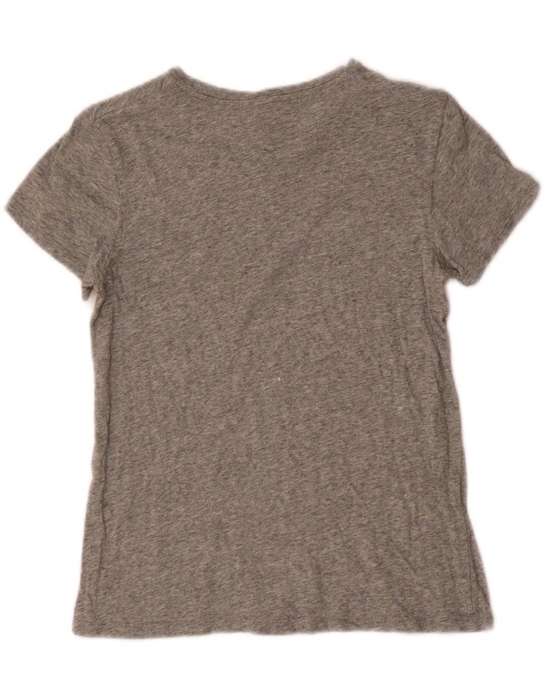 LEVI'S Womens Graphic T-Shirt Top UK 6 XS Grey Vintage Levi's and Second-Hand Levi's from Messina Hembry 