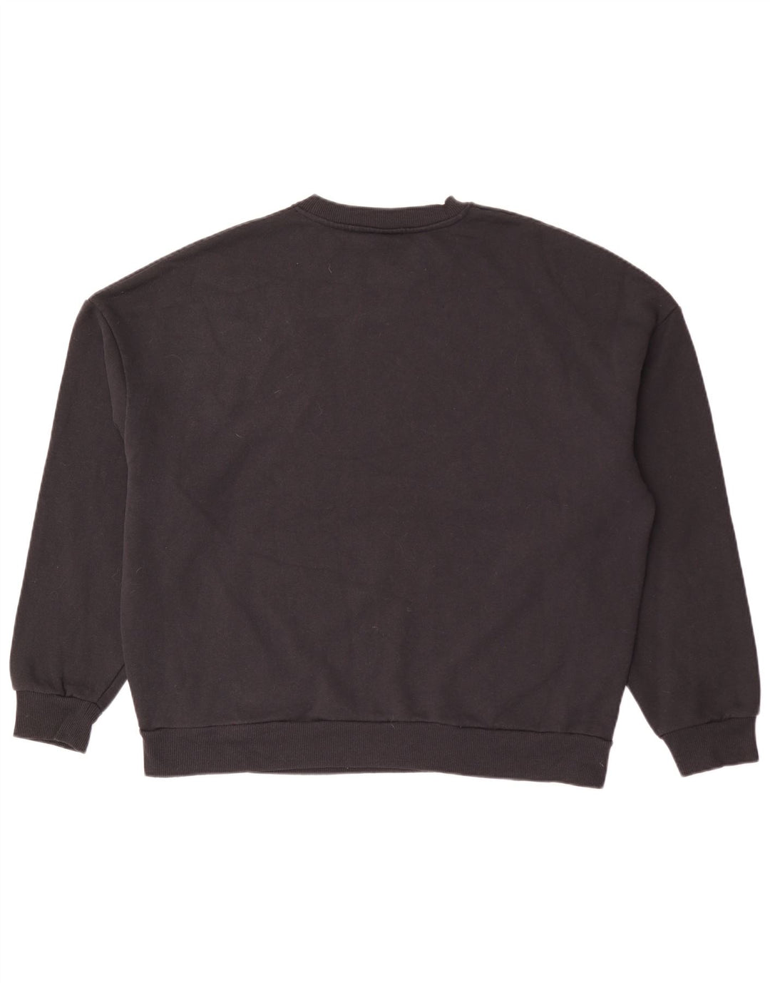 Russell Athletic Mens Graphic Loose Fit Sweatshirt Jumper Medium Black