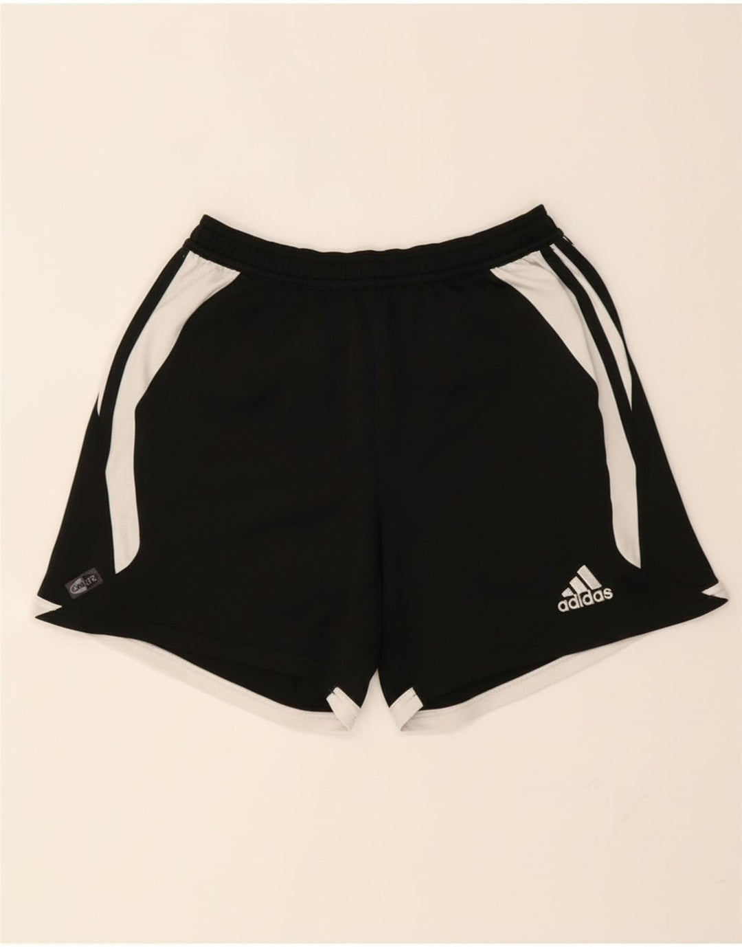 Adidas Mens Climalite Sport Shorts Medium  Black Colourblock Polyester