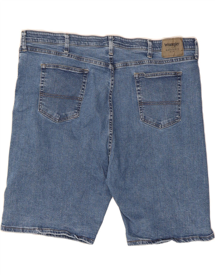 WRANGLER Mens Denim Shorts W46 3XL Blue Cotton Vintage Wrangler and Second-Hand Wrangler from Messina Hembry 