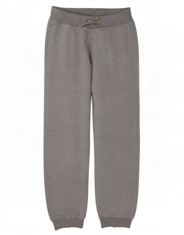 Champion Womens Tracksuit Trousers Joggers UK 12 Medium Grey