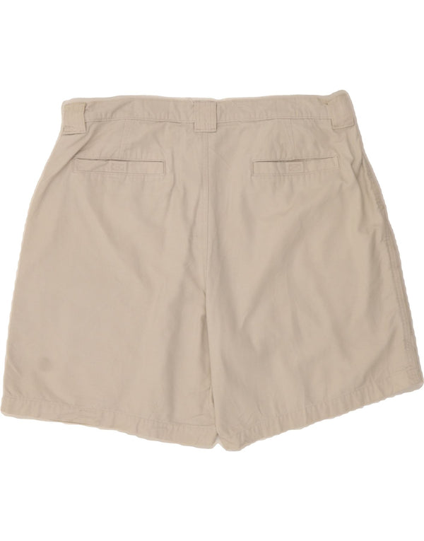SAVANE Mens Cargo Shorts W40 XL Off White Cotton