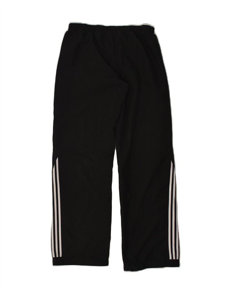 ADIDAS Boys Tracksuit Trousers 11-12 Years Black Polyester | Vintage Adidas | Thrift | Second-Hand Adidas | Used Clothing | Messina Hembry 