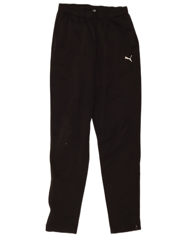 Puma Boys Tracksuit Trousers 15-16 Years Black Polyester
