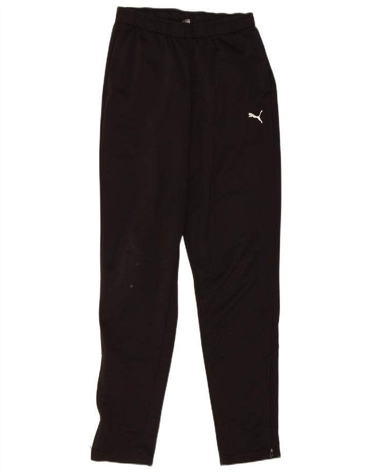 Puma Boys Tracksuit Trousers 15-16 Years Black Polyester