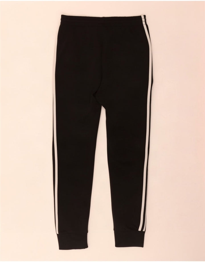 Adidas Mens Tracksuit Trousers Joggers Small Black Polyester
