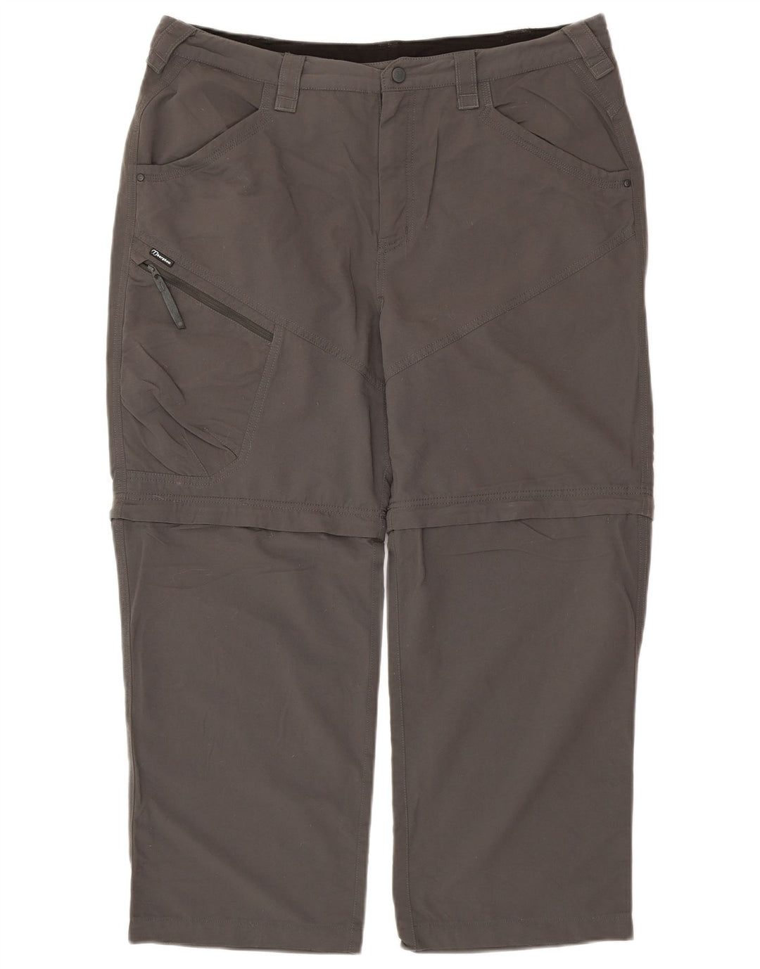 BERGHAUS Mens Straight Hiking Trousers W36 L26  Grey Polyamide