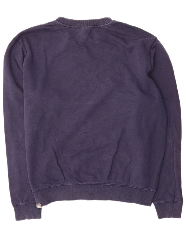 The North Face Mens Graphic Regular Fit Sweatshirt Jumper Large Navy Blue