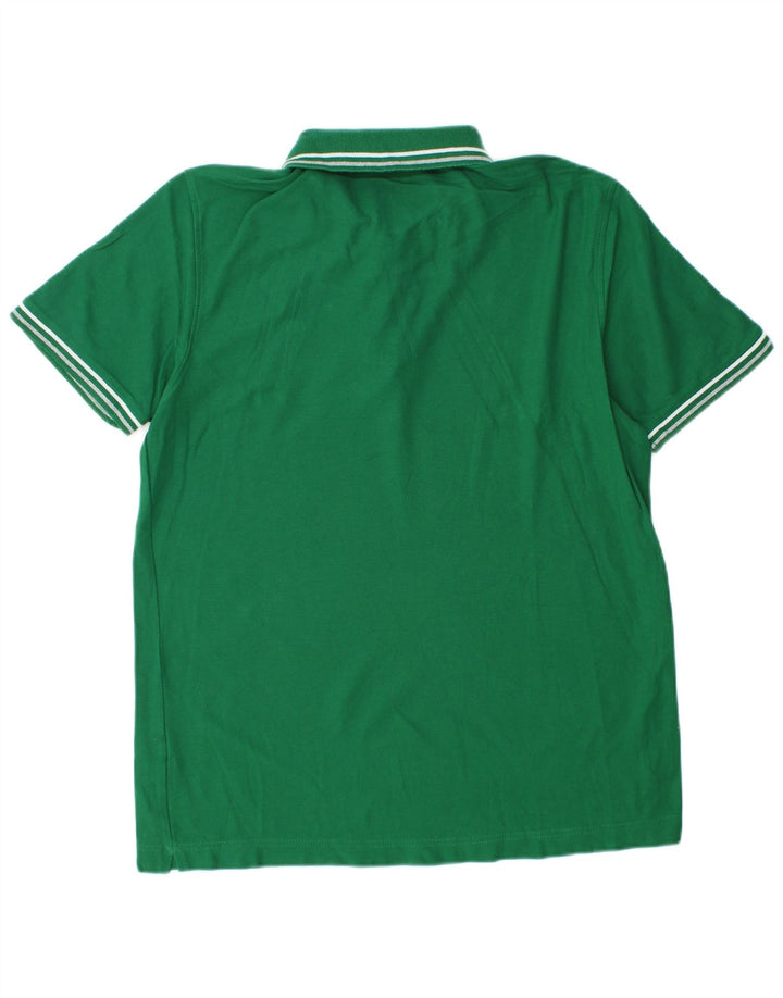 Lotto Mens Polo Shirt Large Green Cotton