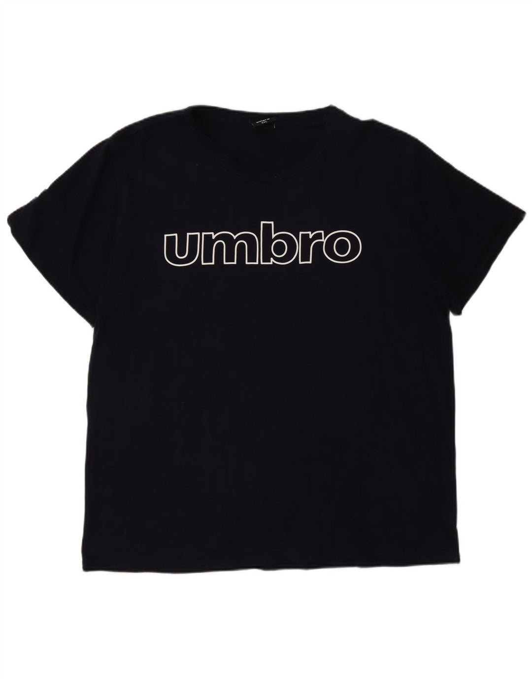 Umbro Mens Graphic T-Shirt Top 2XL Navy Blue