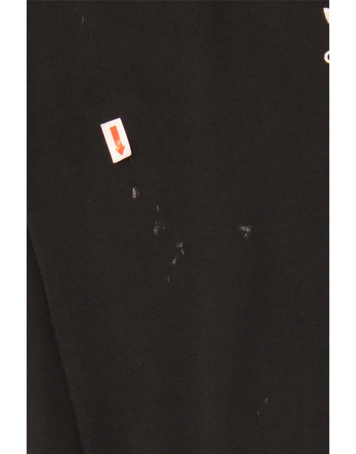 Adidas Mens Tracksuit Trousers Joggers Small  Black Polyester