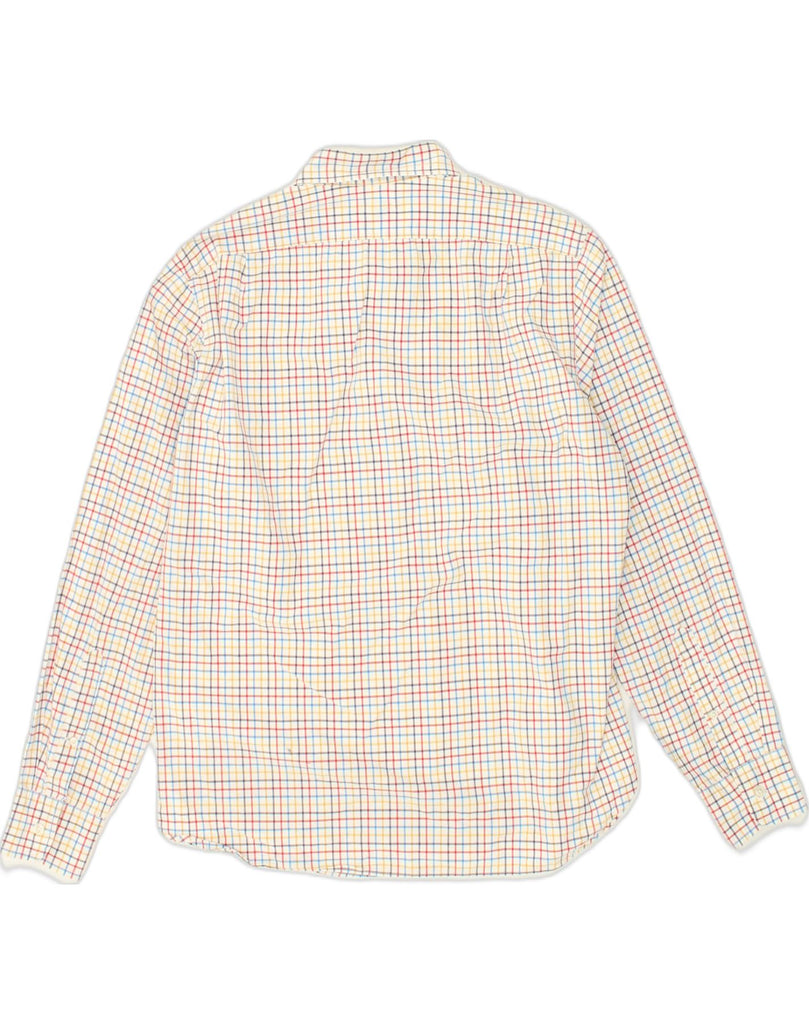 J. CREW Mens Slim Shirt Large Multicoloured Check Cotton | Vintage J. Crew | Thrift | Second-Hand J. Crew | Used Clothing | Messina Hembry 